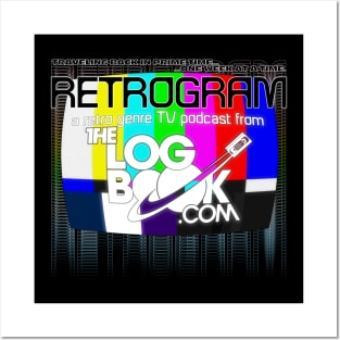 Retrogram Color Bars & Logo Posters and Art